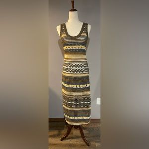 Zara Crochet Knit Dress